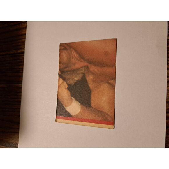 Vintage 1985 WWF Hulk Hogan Sticker Card #22 Titan Sports WWE Wrestling - Picture 2 of 6